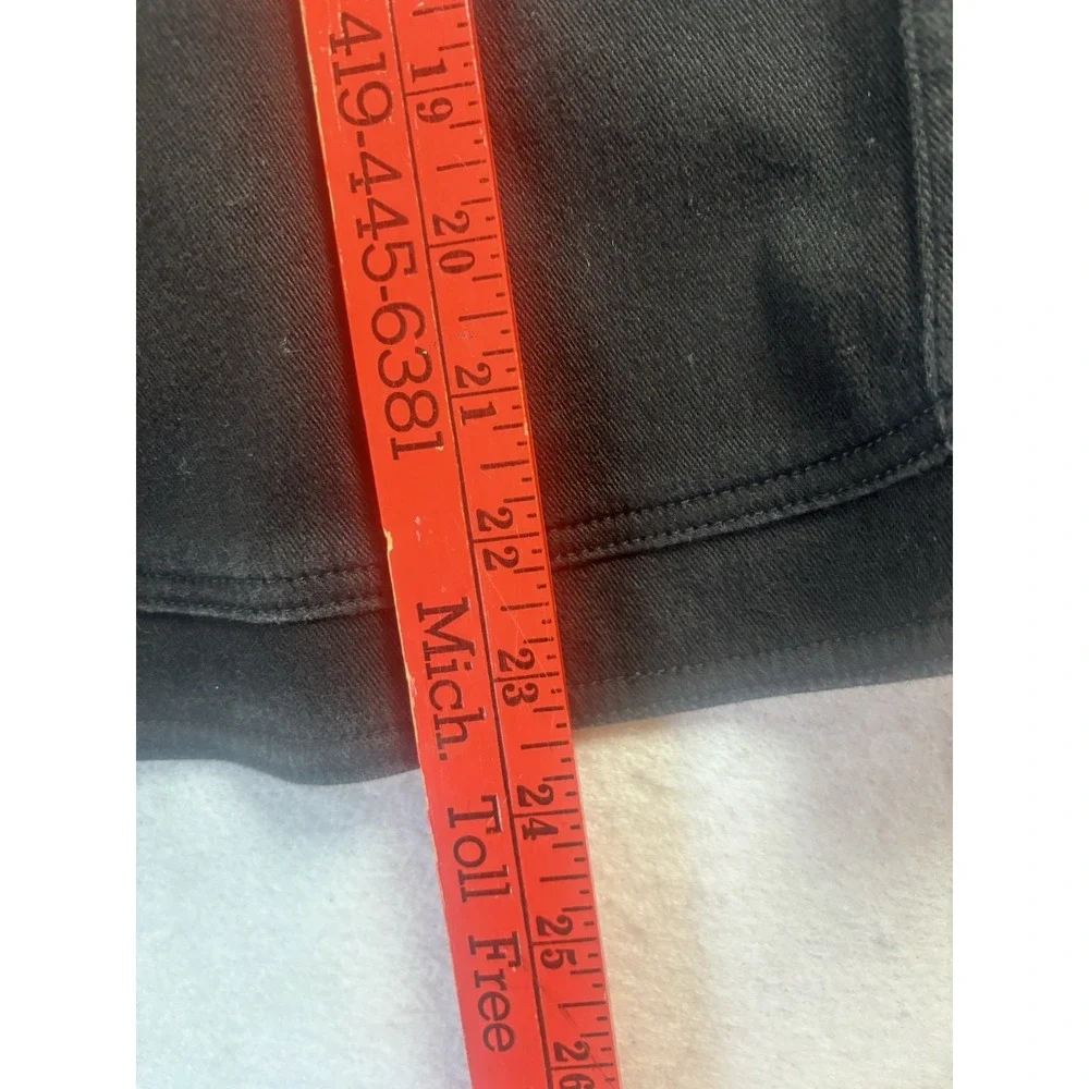 Liverpool Jeans Women's‎ Small Black Asymmetrical Moto Jacket Denim Biker